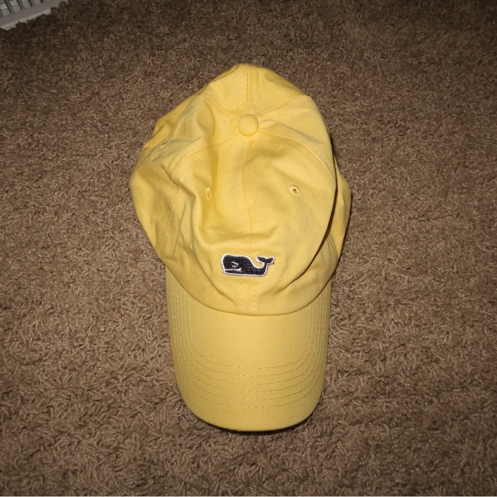 Vineyard Vines Bright Yellow Cap